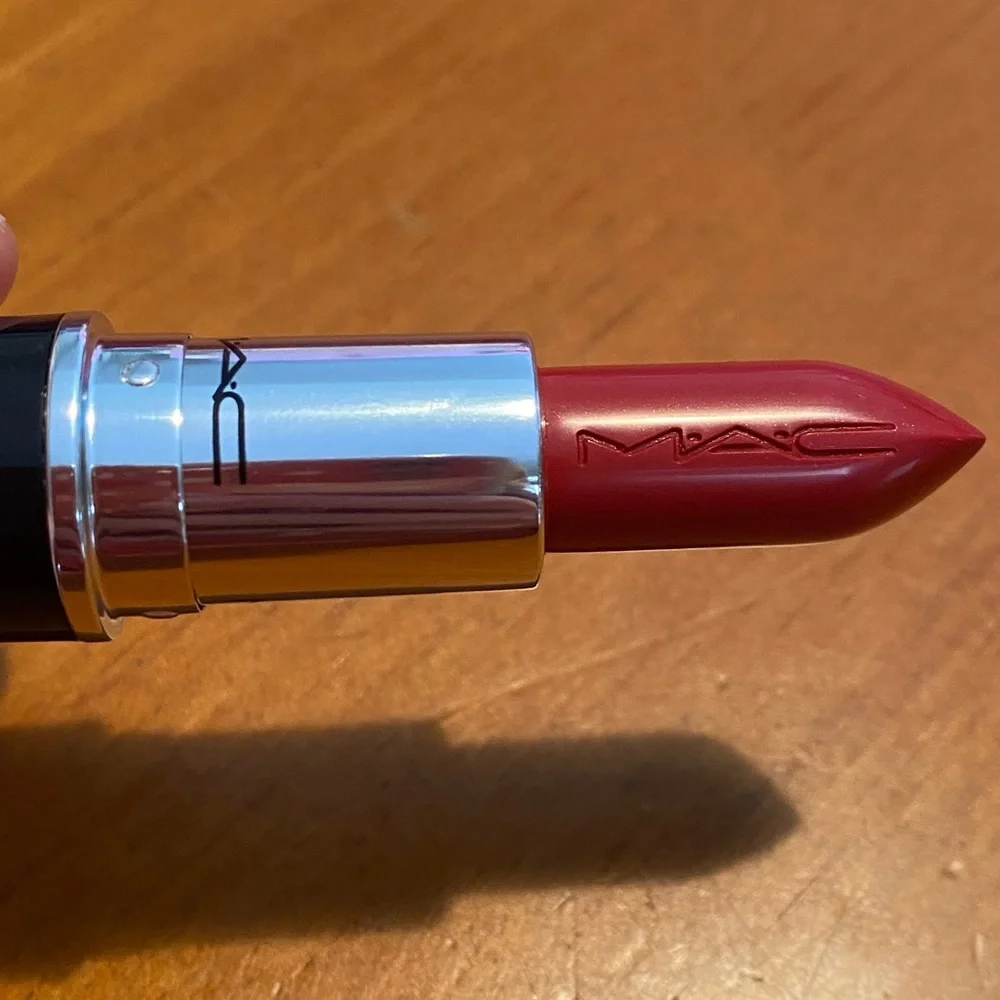 MAC Lustreglass Lipstick Lady Bug